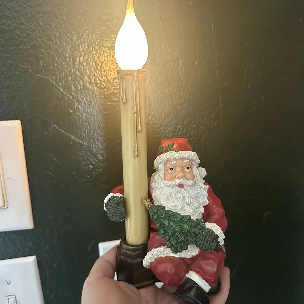 Santa Claus Resin Night Light Electric‎ 10